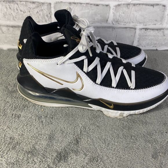 Nike LeBron 17 Low ‘Metallic Gold’ LeBron 17 Size 11 - Picture 4 of 10